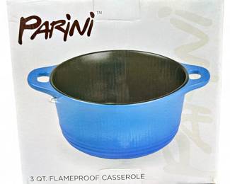 Parini 3 Qt Flameproof Casserole / Dutch Oven