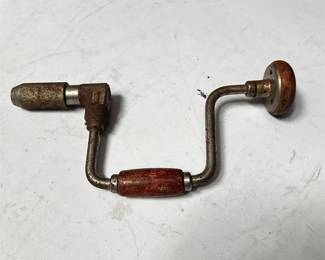 Vintage Ratcheting Bit Brace Hand Drill