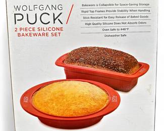 Wolfgang Puck 2-Pc. Collapsible Silicone Bakeware Set