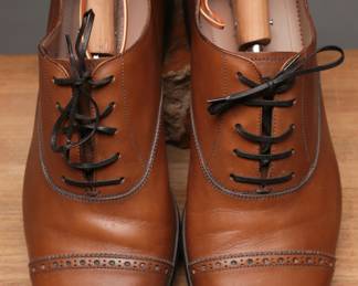 Contemporary Mens Salvatore Ferragamo Mens cap toe tie oxfords