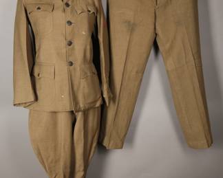 WWI Corporal Uniform with 88th Division Insignia - 3 piece with 2 pairs of pants