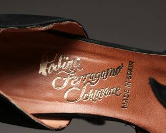 Embossed signature "Rosina Ferragamo Schiavore"
