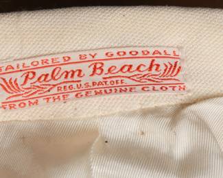 authentic palm beach label