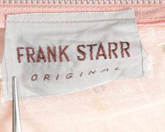 Frank Starr, the fashion house to the stars of the 1940s and 50s