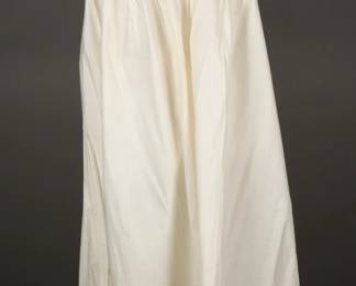 Lovely 1910s Edwardian era Cotton cloth and crochet nightgown
