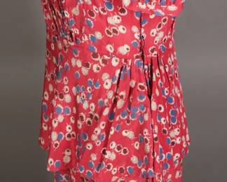 Profile of lovely 1930s dress