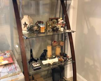 Wood and Glass Shelf