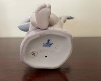 Lladro #6629 ALLEGO ANGELICAL - Angel with Mandolin Porcelain Figurine 
