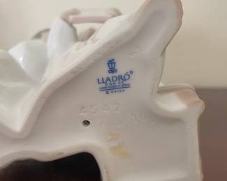 Vintage Lladro 3 Angels figurine #4542, Singing Angel Choir