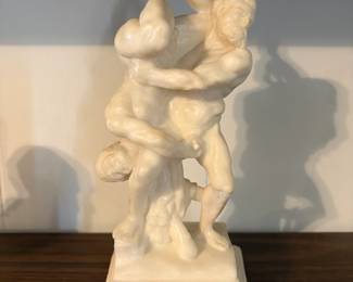 Greek Hercules Diomedes Wrestling Statue - Hand Made in Greece