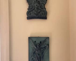 Roman Greek Victory Peonion Olympia Fragment Sculptural wall relief plaque