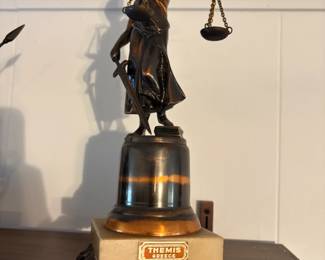 Themis Greek Roman Blind Justice Law Goddess Statue