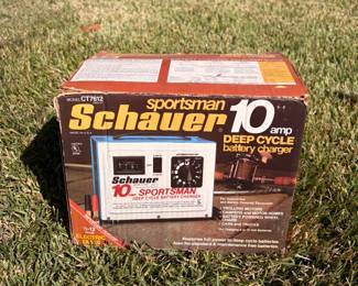 Schauer Model CT7612 Sportsman 10 amp Deep Cycle Battery Charger