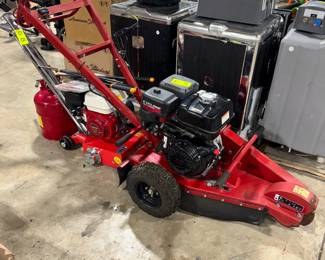 Stump Grinder, Scarifier and Gas Cans Orlando Estate Auction