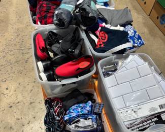 Box Lots of misc Clothes and Household Items Orland