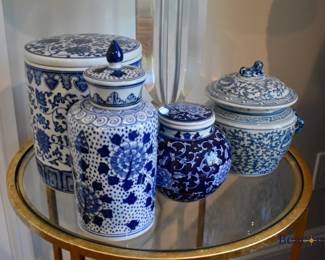 Blue and white porcelain
