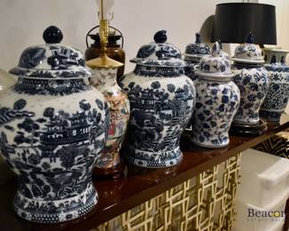 Blue and white porcelain