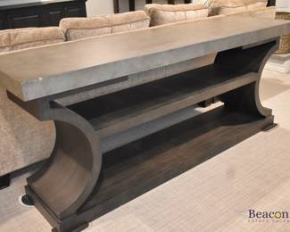 Contemporary console table