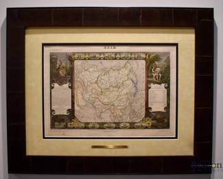 Antique map of Asia
