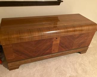 Blue Bird cedar chest, in mint condition