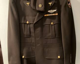 Army uniform with medals