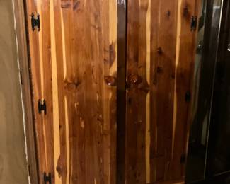 Cedar wardrobe