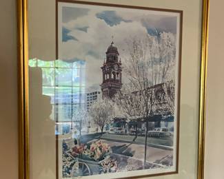 J. R. Hamil plaza print, 356/1500