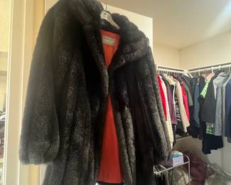 Vintage Faux Fur Coat