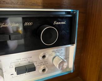 Includes Sansui 5000A AM/FM stereo receiver