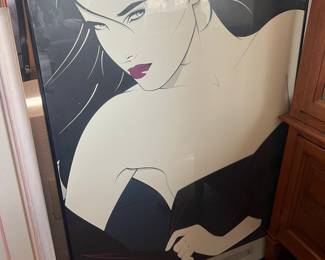 Patrick Nagel Jennifer Dumas Playboy Portfolio II 1989