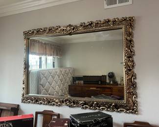 Ornate Gold Mirror