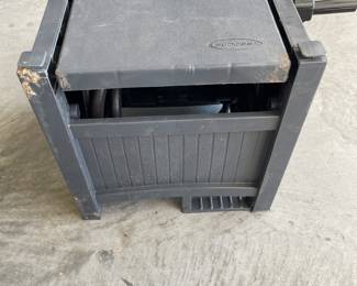 Garden hose container