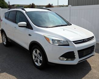 2014 Ford Escape SUV Car VIN# 1FMCU9G9XEUD94094, Miles Showing On Odometer 93514, Missouri Title