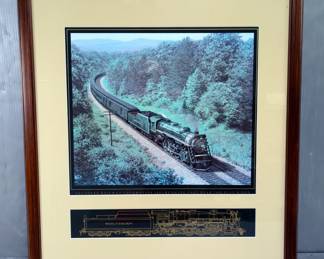 Framed Southern Railway Locomotive Print