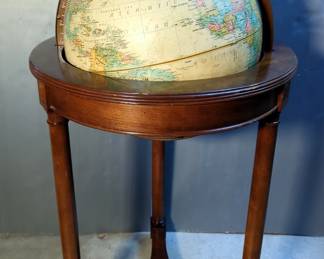 Replogle World Classic Series 16 Inch Diameter Globe On Rolling Stand