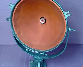 Industrial Spotlight Floor Lamp With Metal Frame