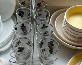 Vintage Glass Set