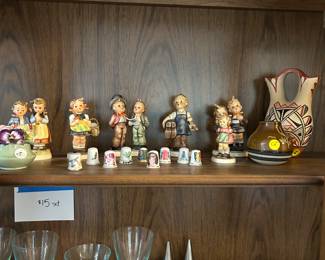 A Large Variety of Vintage Crystal & China Items 