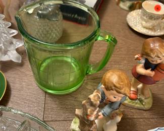 Unique & Collectible Hazel Atlas Uranium Glass 