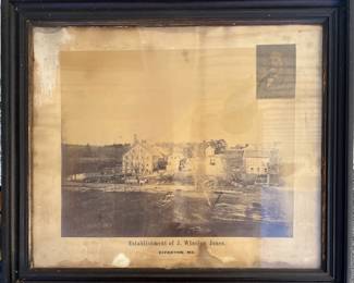 Important Riverton J Winslow Jones Proprietary Photograph