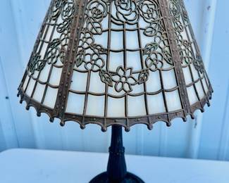 Multi Panel Art Deco Panel Lamp
