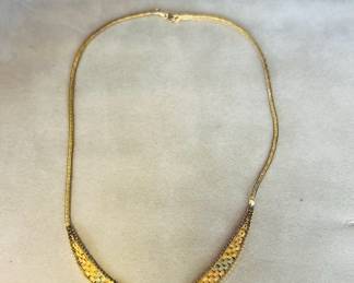 14K Lady's Multi Gold Necklace and Bracelet 11.4 DWT