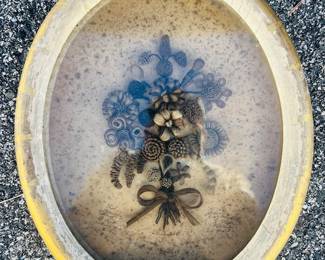 Early Shadow Box Hair Memorial