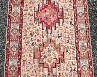 Turkish Silk Scatter Carpet