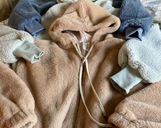 Furry Parkas! ALO and LUCKY sz M $40.00-60.00 and more parkas and coats