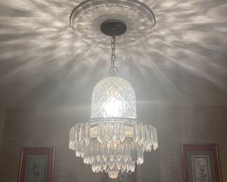 Waterford Crystal Chandelier $350.00