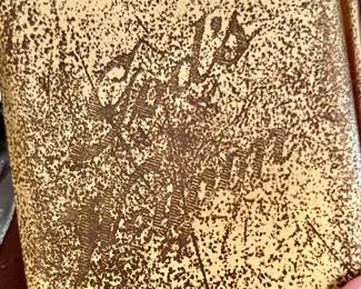 WWII MILITARIA SOLDIER'S BIBLE SHIELD COVER