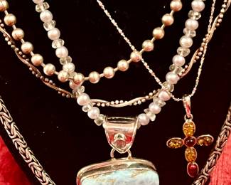 MORE FINE JEWELRY!  STERLING!