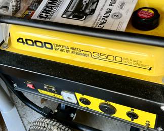 CHAMPION 4000/3500- WATT PORTABLE GENERATOR.