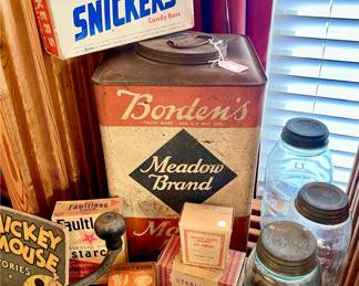 MASON JARS, ICE CREAM BOXES, SNICKERS BOX!